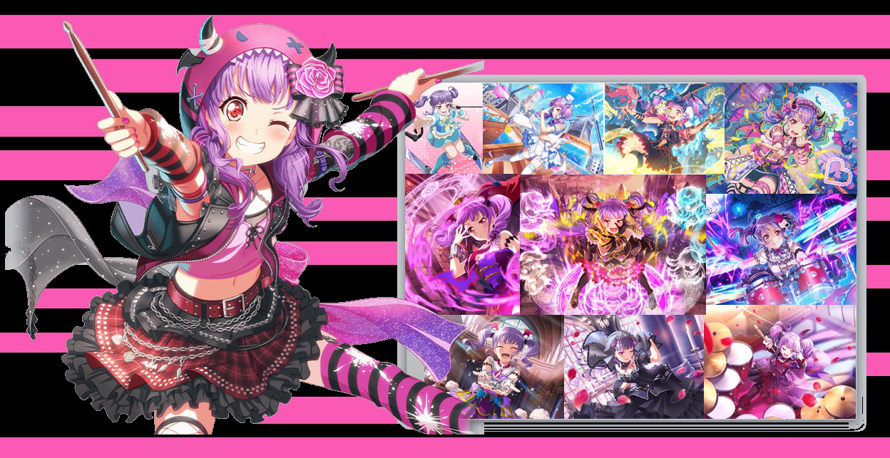 I missed Halloween, huh.

Here's an Ako chuuni/edgy compilation! Not all of Ako's moments, but some...