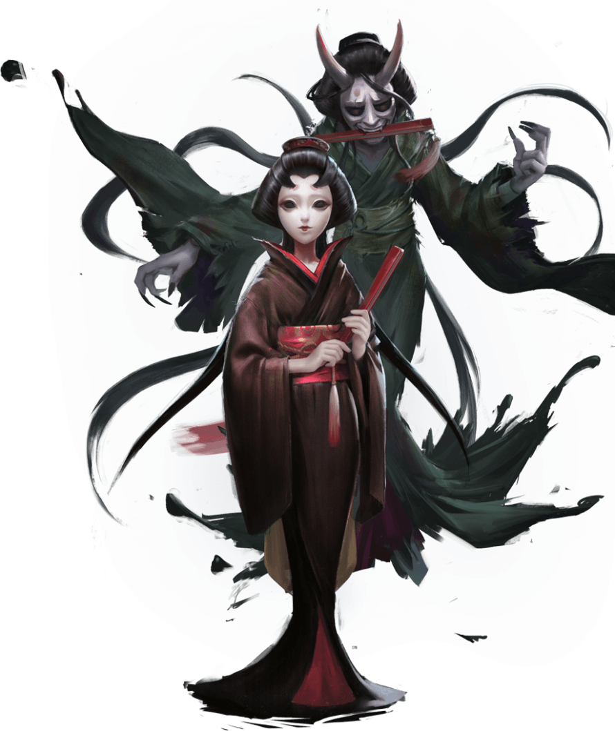 This is Geisha. Her real name is Michiko.
She is my most favorite hunter in Identity V. I really...