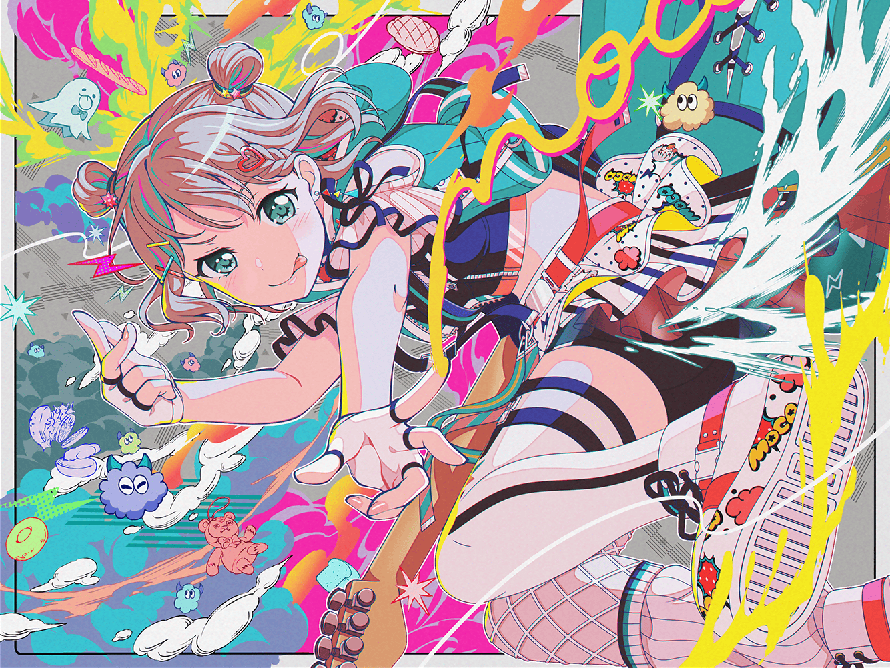 ik im late but the new moca card 

btw happy birthday hina and sayo