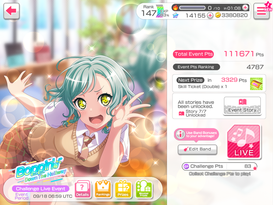    Aghhhh I did it. I got the adorable Himari 3  with only one day of playing . . . It took me...