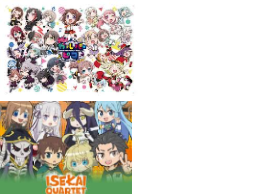 Honestly the song for Girls Band Party Pico sounds exactly like the one go Isekai Quarter...

 Heres...