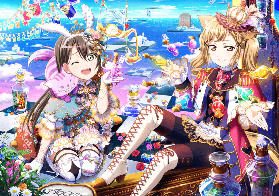 wonderland you and riko to tae and arisa!

requests are open!