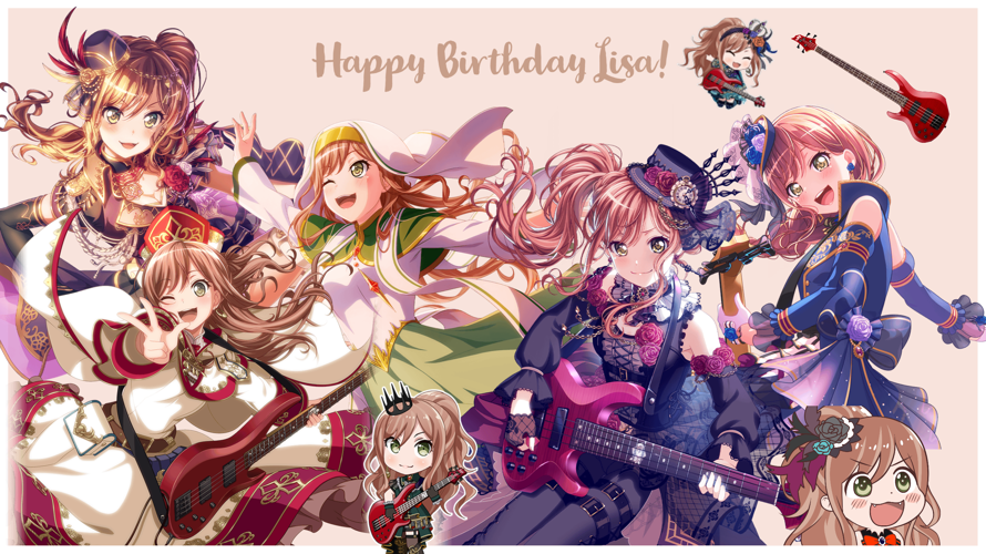 Today is Roselia’s sunkissed rhodonite’s birthday, lighting up the world and warming up frozen...