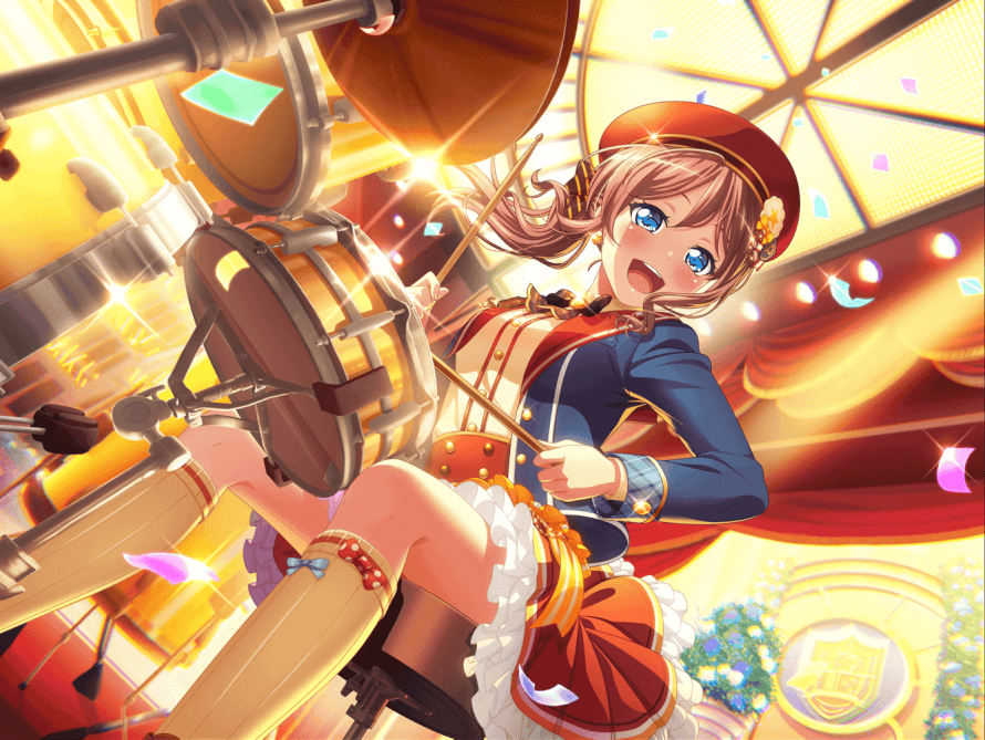 I honestly adore this Saaya card. I’m not usually a fan of yellowy lighting, but this works really...