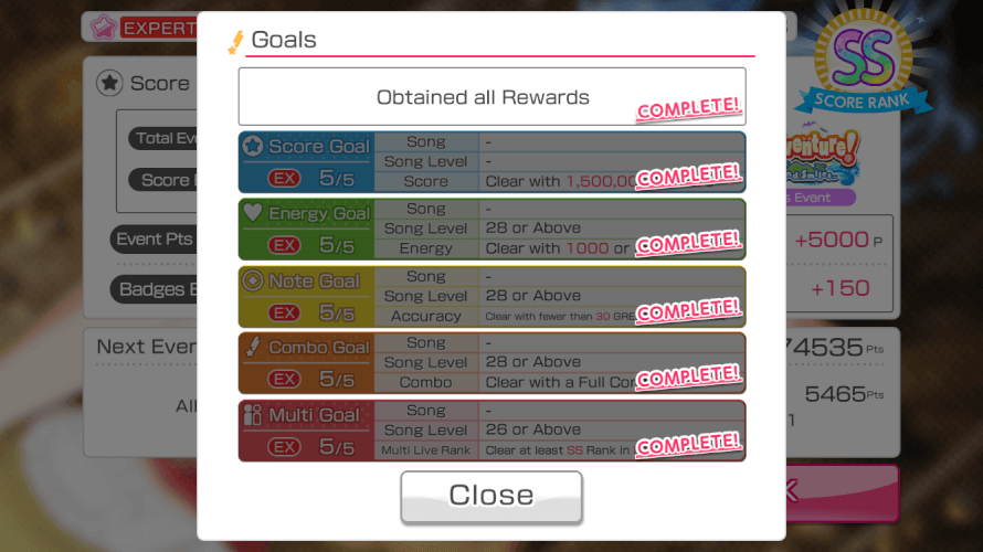 I’m kinda... angry at myself that I had enough time  and patience  to EX Goal   WHILE ON...