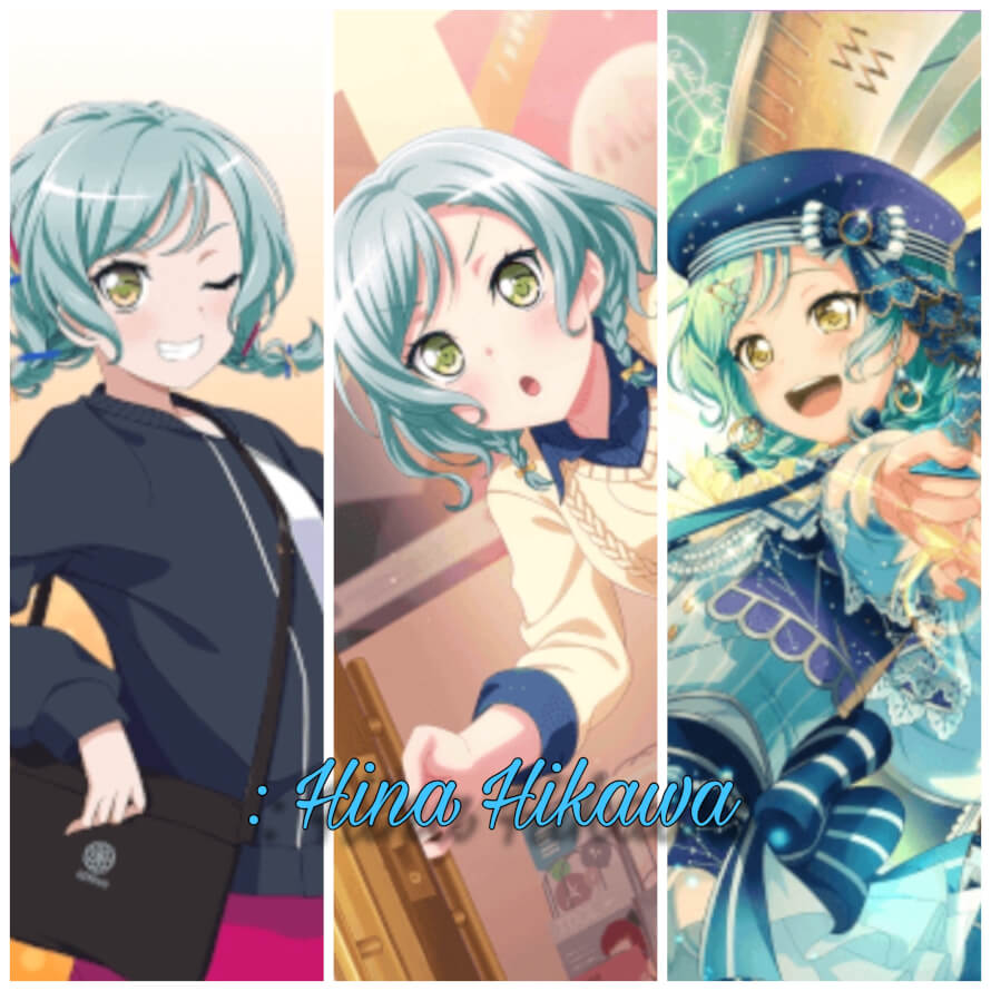 Loving every single Bandori character challenge! 
1: Hina Hikawa 
She is the cute, energetic...
