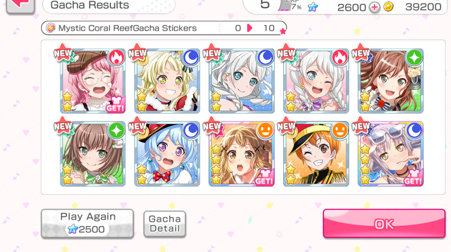 Made another account just to try for the mermaid set and :  no ako