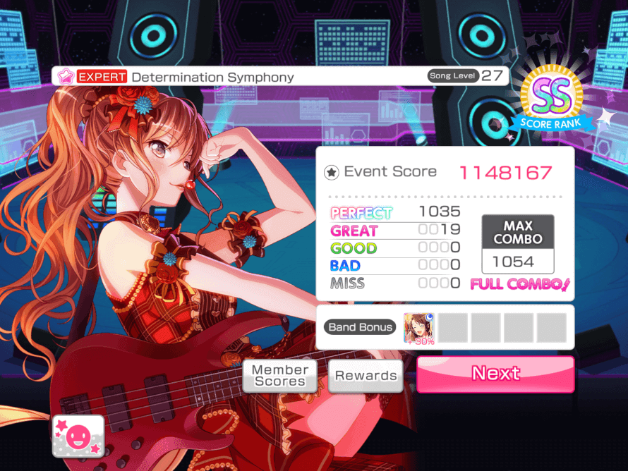 OMFG!!!! FC on Determination Symphony, so happy😁 😍😮🤩,I thought I couldn’t make it..but a miracle...