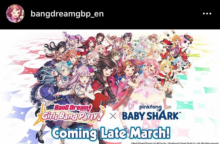 What if we sang Baby Shark together in Bandori

Haha JK it’s just an early April Fools...