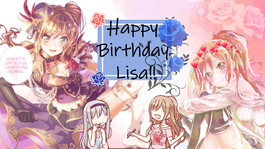 Happy Birthday Lisa!!!!

Thank you for being you! Even if you have issues at time with where you...