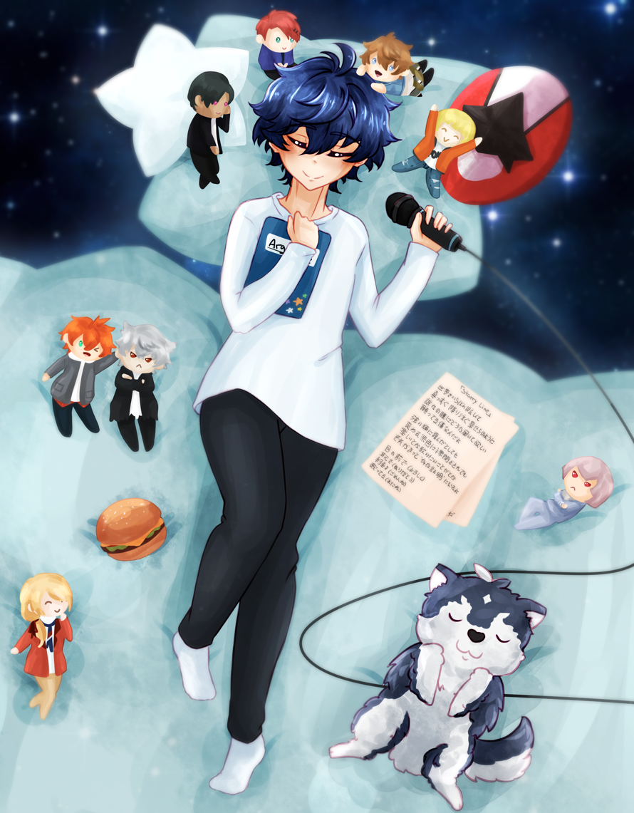 EVERYONE BE QUIET AND GO WISH NANAHOSHI REN A HAPPY BIRTHDAY

I'd write a long essay but it really...