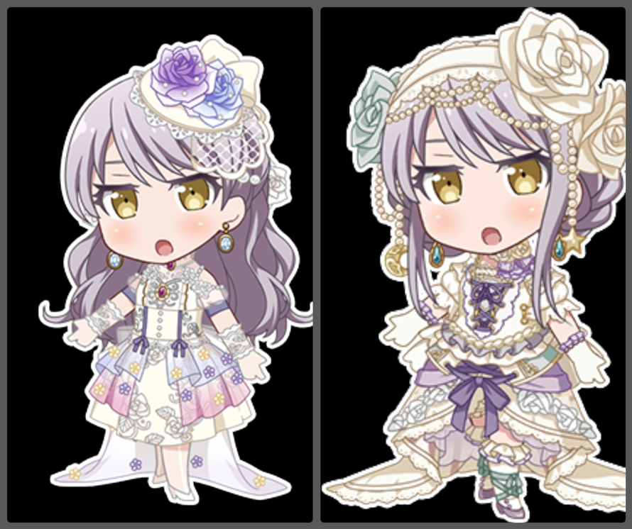 WHY DOES TE BACKSTAGE PASS 2 YUKINA AND THE RINGING BLOOM YUKINA KLOOK THE SAME?