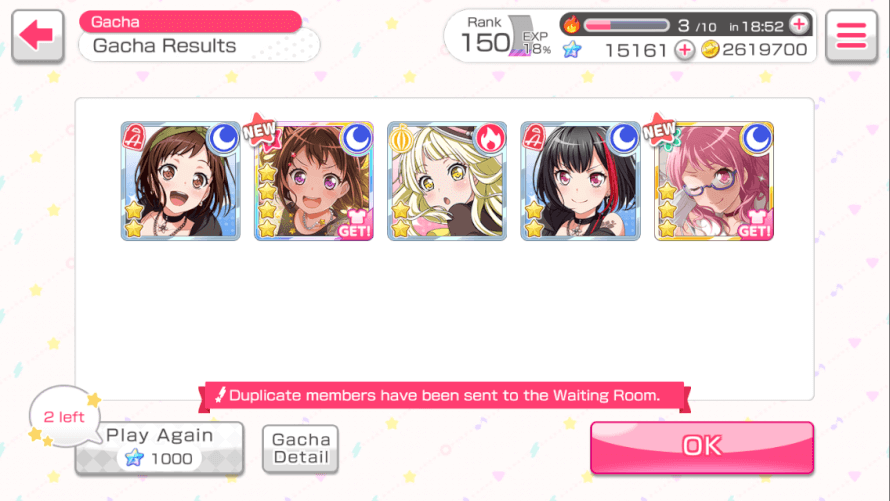 Does this mean i won’t have luck for a long time :,v ?
I’m happy to have my first 4 start Kazumi,...