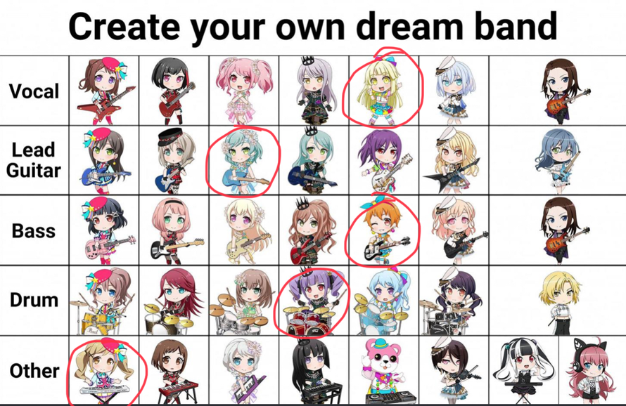   Arisa Hell Band is Best Band

 template, not mine tho   imgur.com/i9LUKpb 