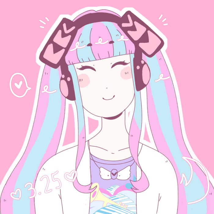happy bday pareo!! i adored that they gave her a headset to match chu2s <3
