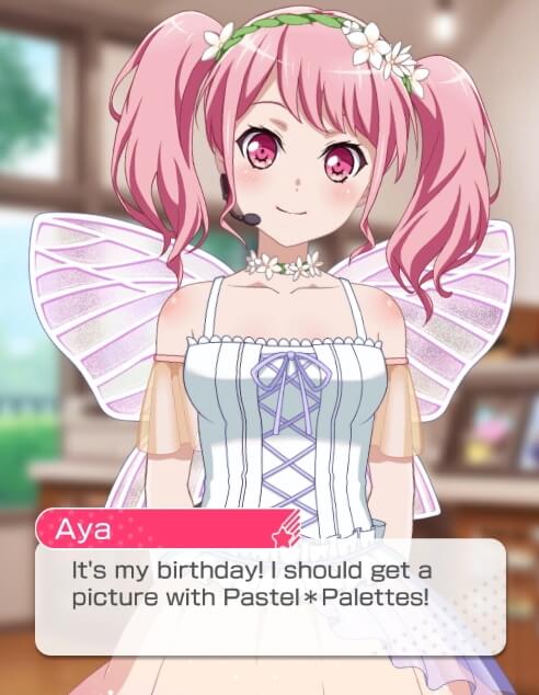 Happy birthday Aya!