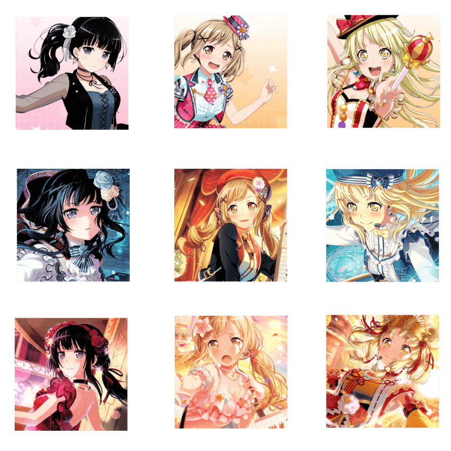 THIS LOOKS SO MESSY ; ; BUT! I HOPPED ON THIS TREND of showing your fav. card of each rarity of your...