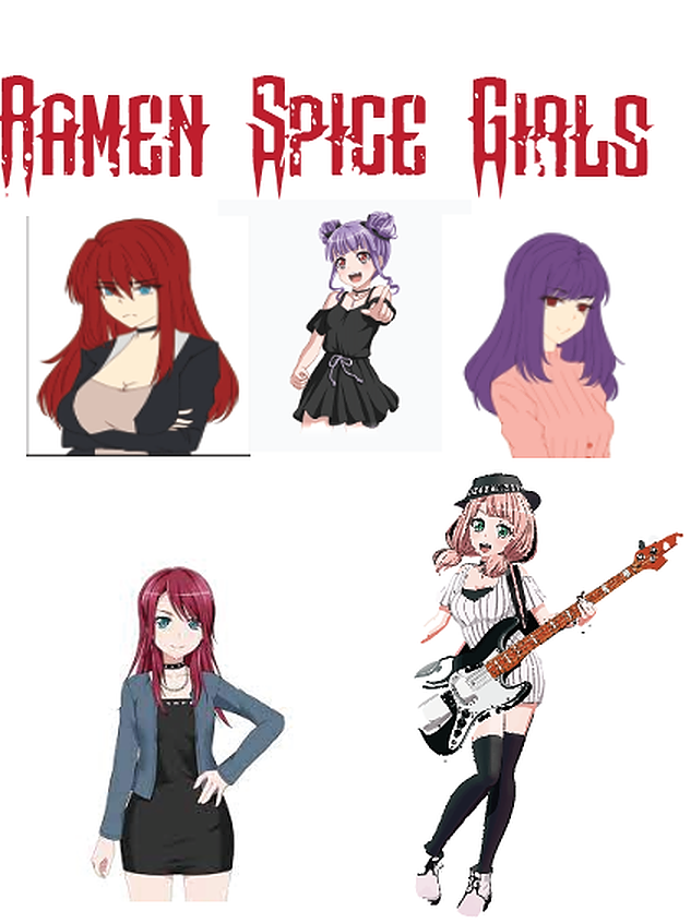 I made a fangame about Tomoe and her family 4 years after Afterglow  disbanded. Tomoe is 19 y/o....