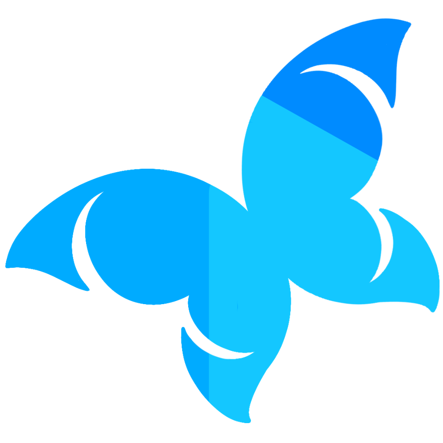 Morfonica butterfly logo 