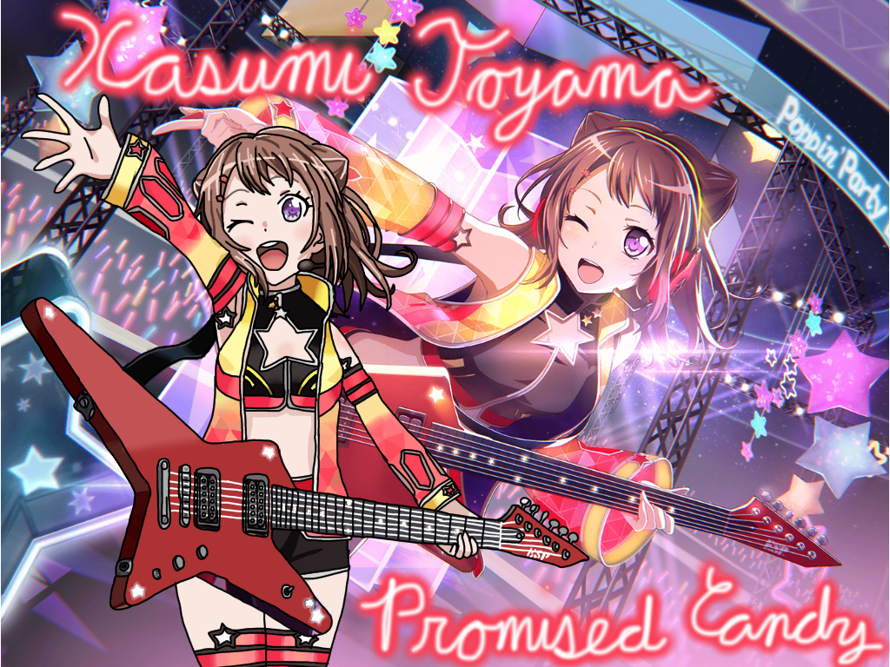 I drew this earlier today it’s a remake of my kasumi promised candy