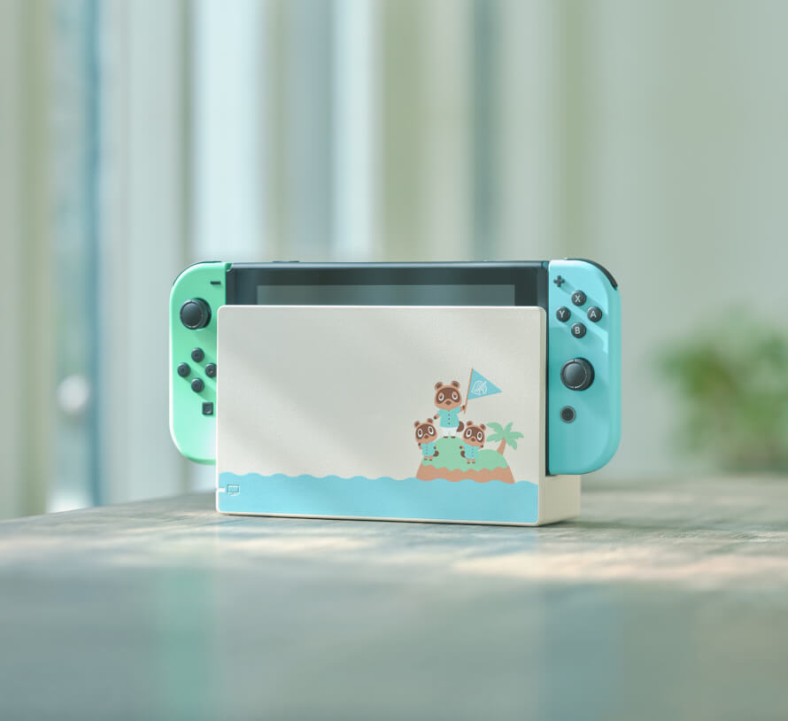 Maya/Hina Joycons. What? The new Animal Crossing? No, no, no, no, these are clearly representing...