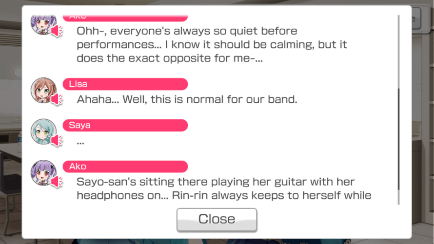 Ah, I wasn't aware that Sayo was actually Saya, my bad.

Oh, so Sayo has been typo'd to Saya for...