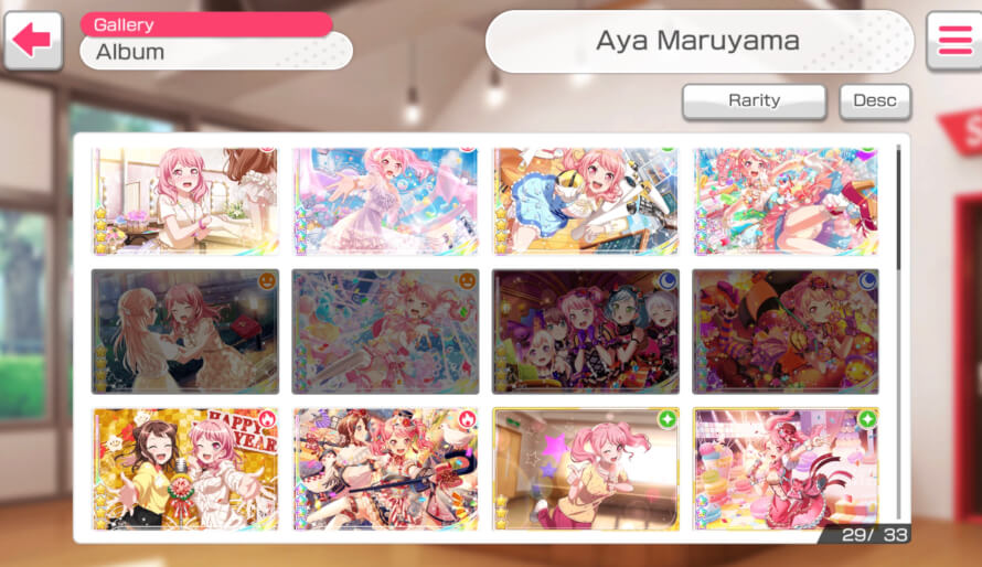 my fingers hurt so i guess im not goin for t1000 lol

lemme flex my aya collection instead
