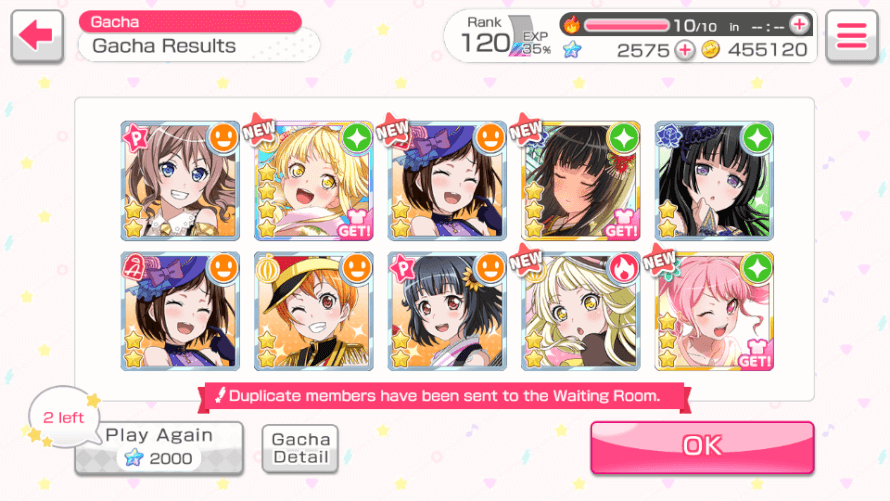 Didn't get Sayo but Kokoro came home!!! I'm so happy and can't complain