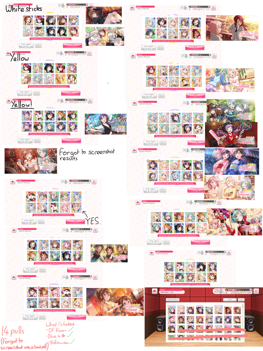 My Dreamfes Haul!

Did 14 out of the 15 pulls i could have done! Came back with DF cards Ako and...