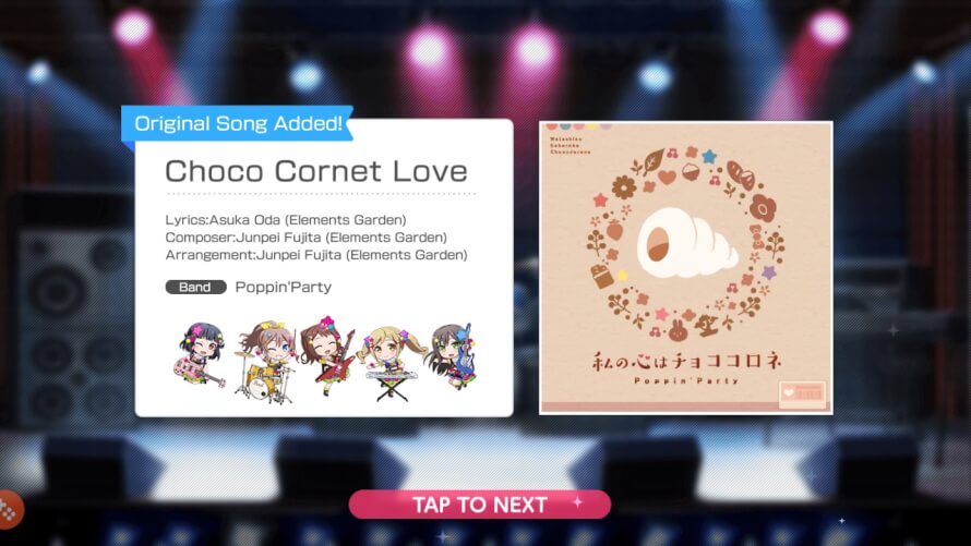 I am actually disappointed that they didn't translate it to 'My Heart is a Choco Cornet'.