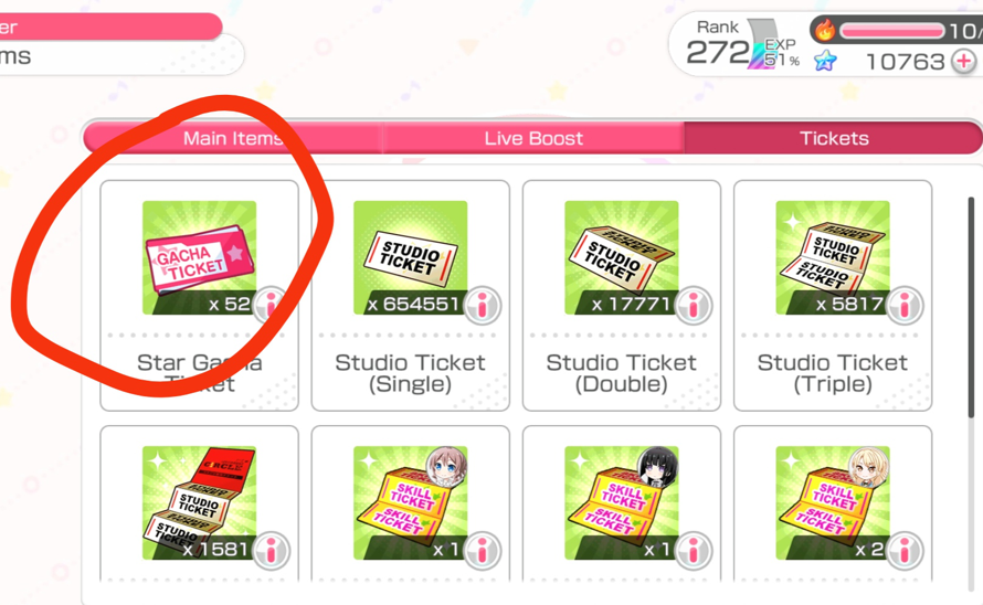I have been collecting these tickets for Misaki's birthday

Now with 50 tickets and 12,500 stars I...
