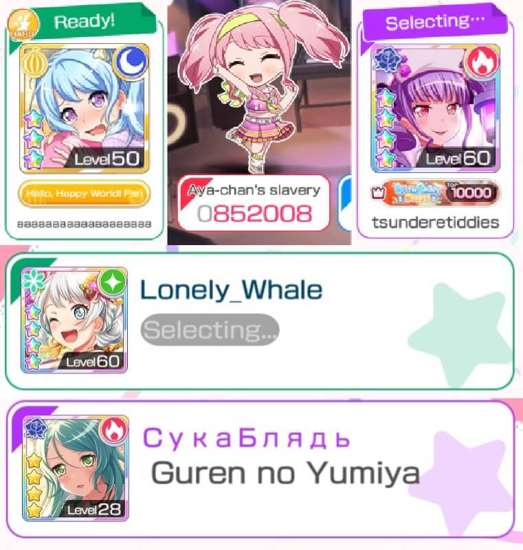 This week on Bandori Names