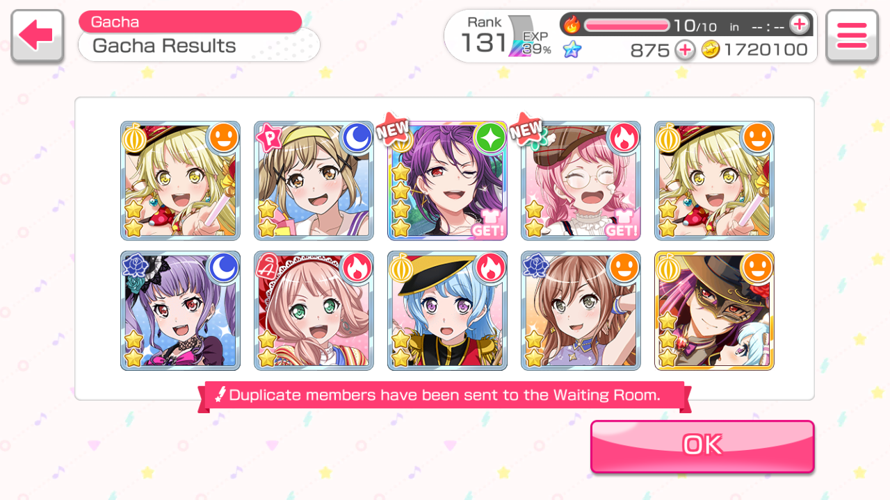 Time to update all the cards that I got while I've been away! :''  Dreamfest was nice to me this...