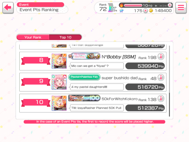 Guys I saw bushido dad omg congrats for getting here already!