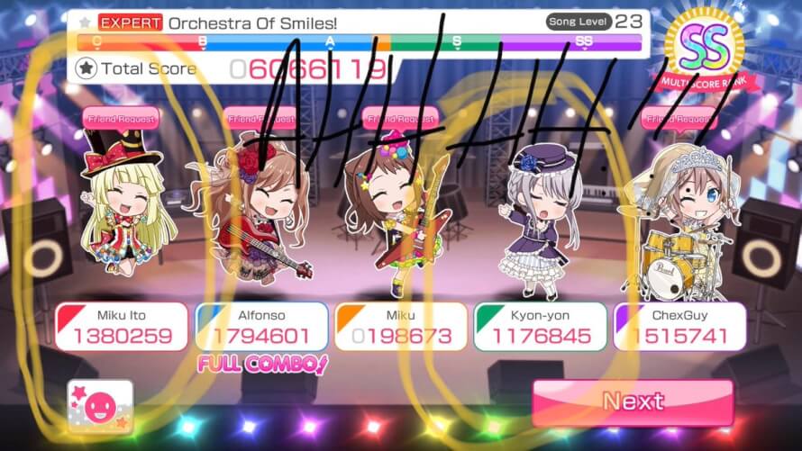 Guess who actually managed to play one of the two multilive events that were held at the Official...