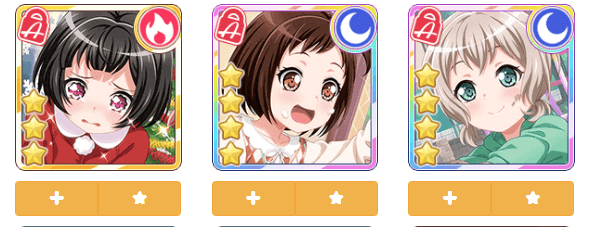 If you look close enough.It looks like Moca is giving tsugumi...