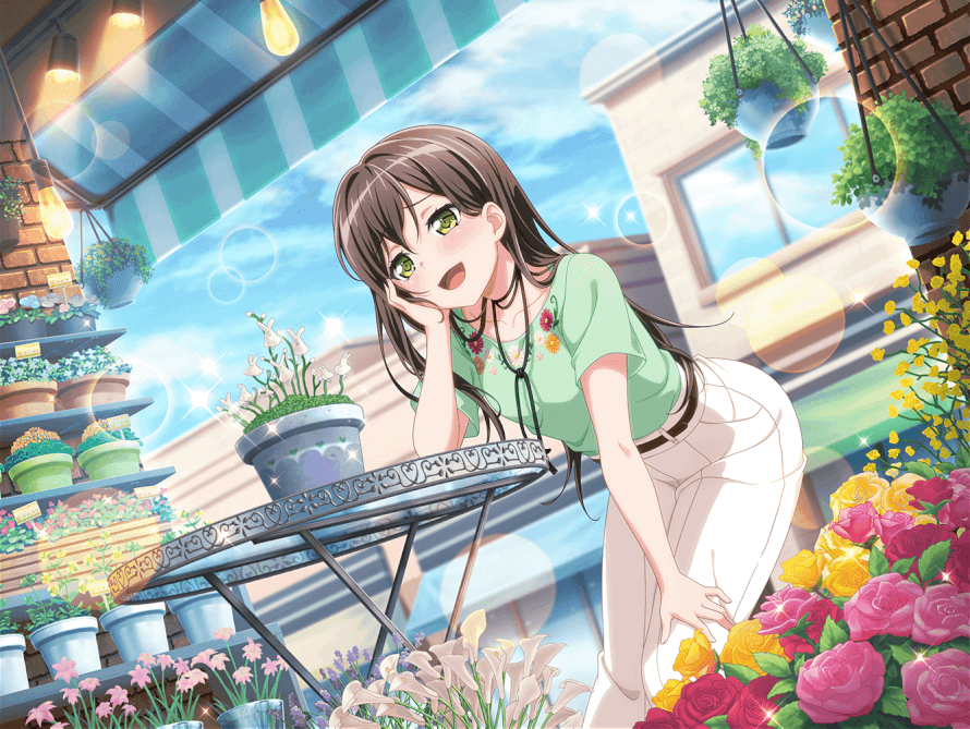 I love how Hanazono looks in this picture, it looks very beautiful
