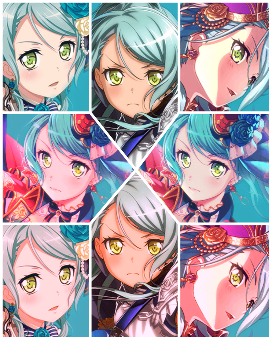  Loving every bandori girl...