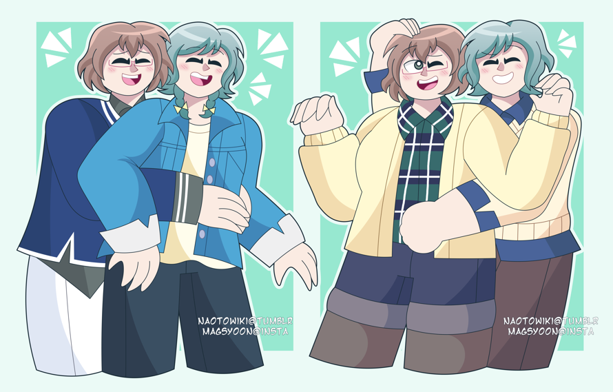 hinamaya for femslash february!!