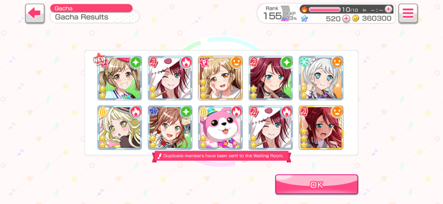   Well... I wanted something but maybe I hoped too much...

  At least i got Tomoe skill ticket