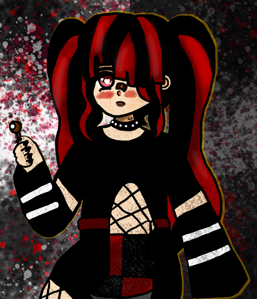 Inspired in Goodbye sad world au of @rissuuu_  on instagram  , here we have PAREO...but a little...