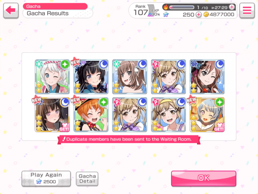 I did 1 pull, got the WRONG RINKO ;—;
