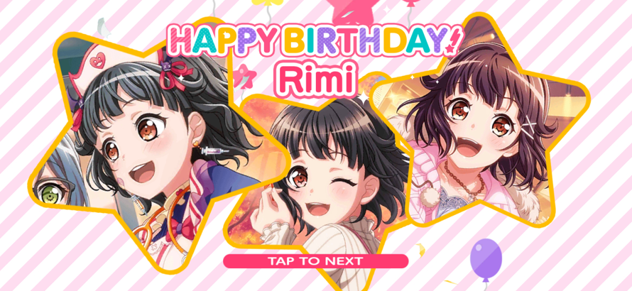 Happy Birthday Rimirin!! You are so cute and underrated :'c