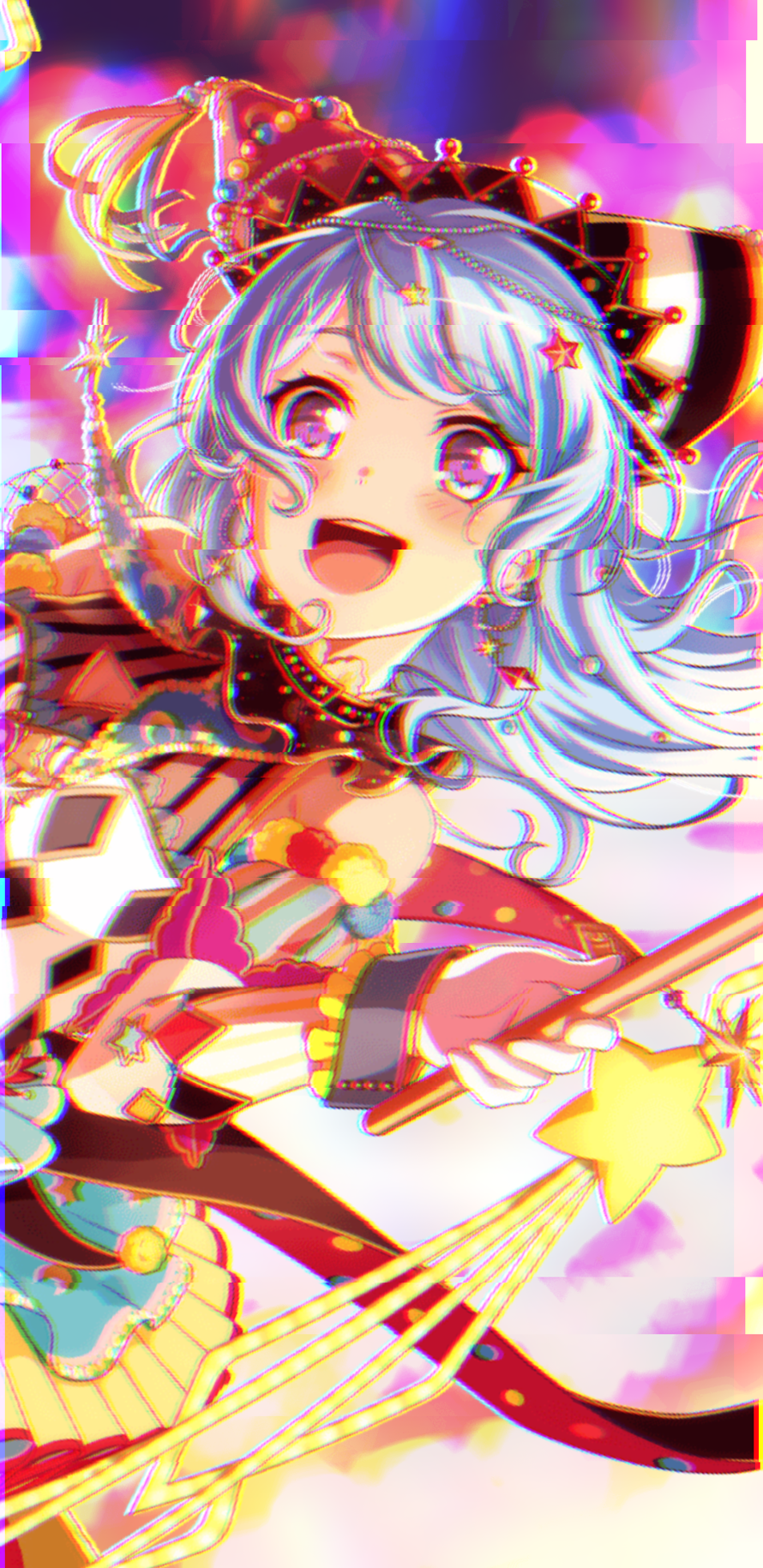 i know it's late but i tried making a phone wallpaper for kanon's bday