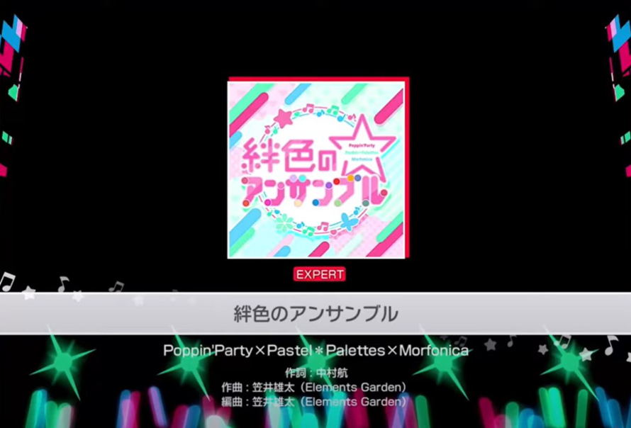 why didnt anybody tell me that bandori made a song WITH poppin party, pastel palettes, and...