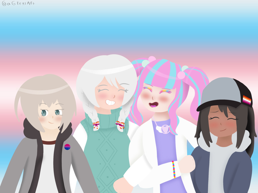 Happy pride month!! Here’s some fun Bandori head canons of mine~ I know these aren’t the most...