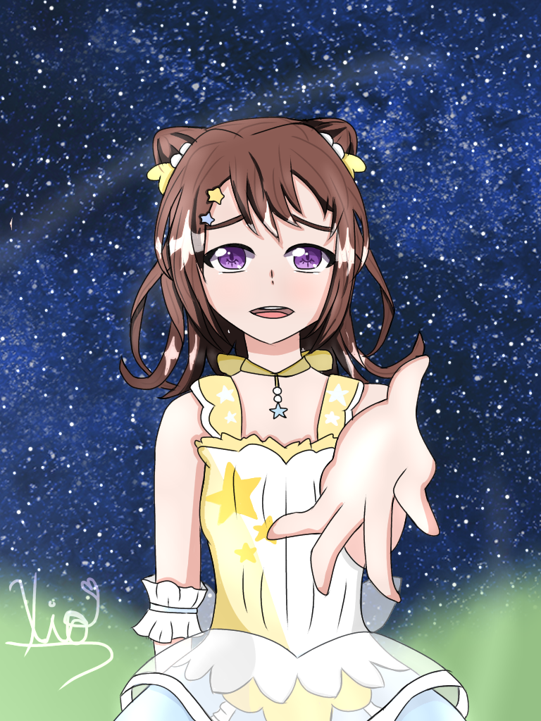 I was bored, so I drew Kasumi.
It took 2 hours and 50 minutes.