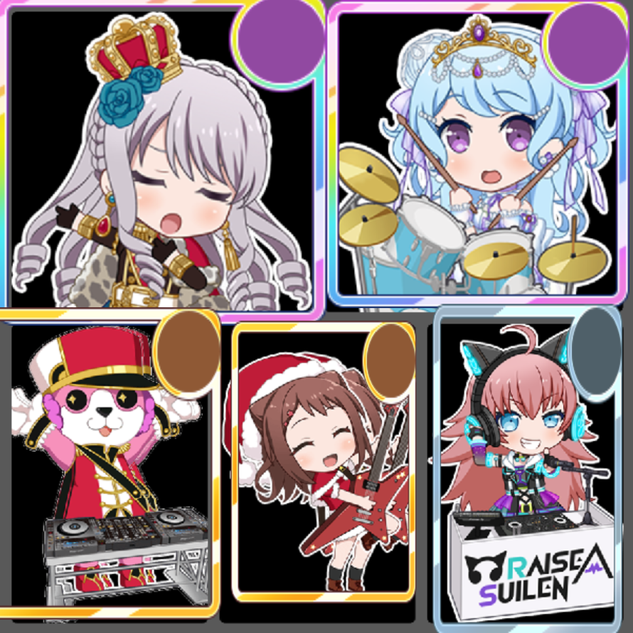 These are cards for the next event that is fanmade   that means this event is unnoficial, created my...