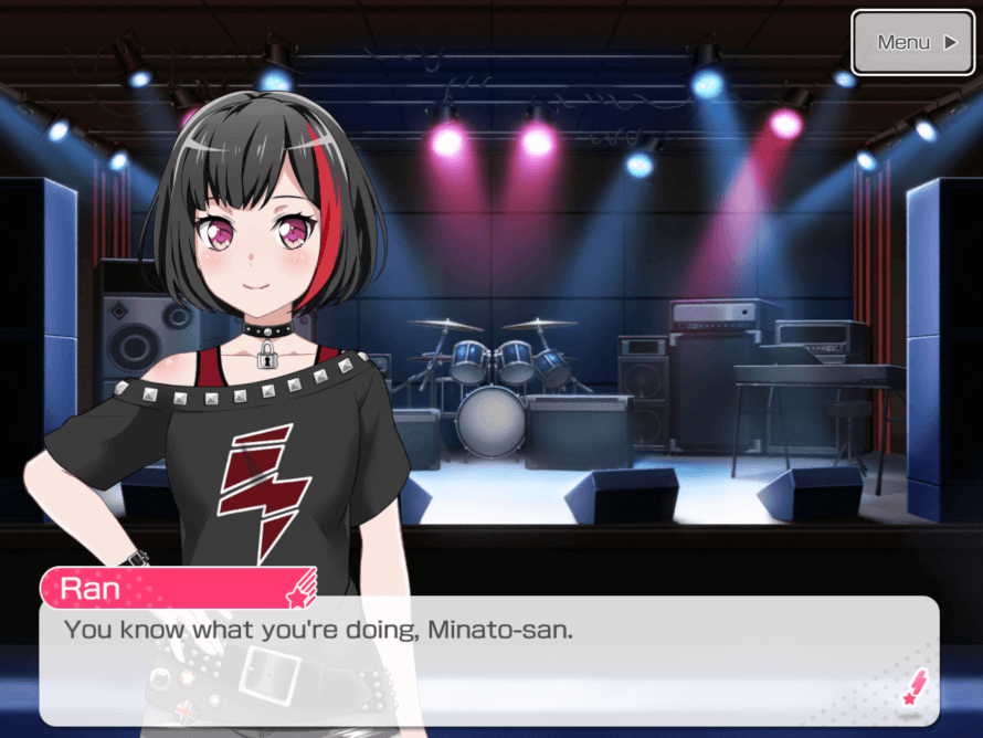  Good   i.bandori.party/u/activities/YbCziHwVcUninrq5tFHP9ScylWh8Fl.png 

They’re rivals...