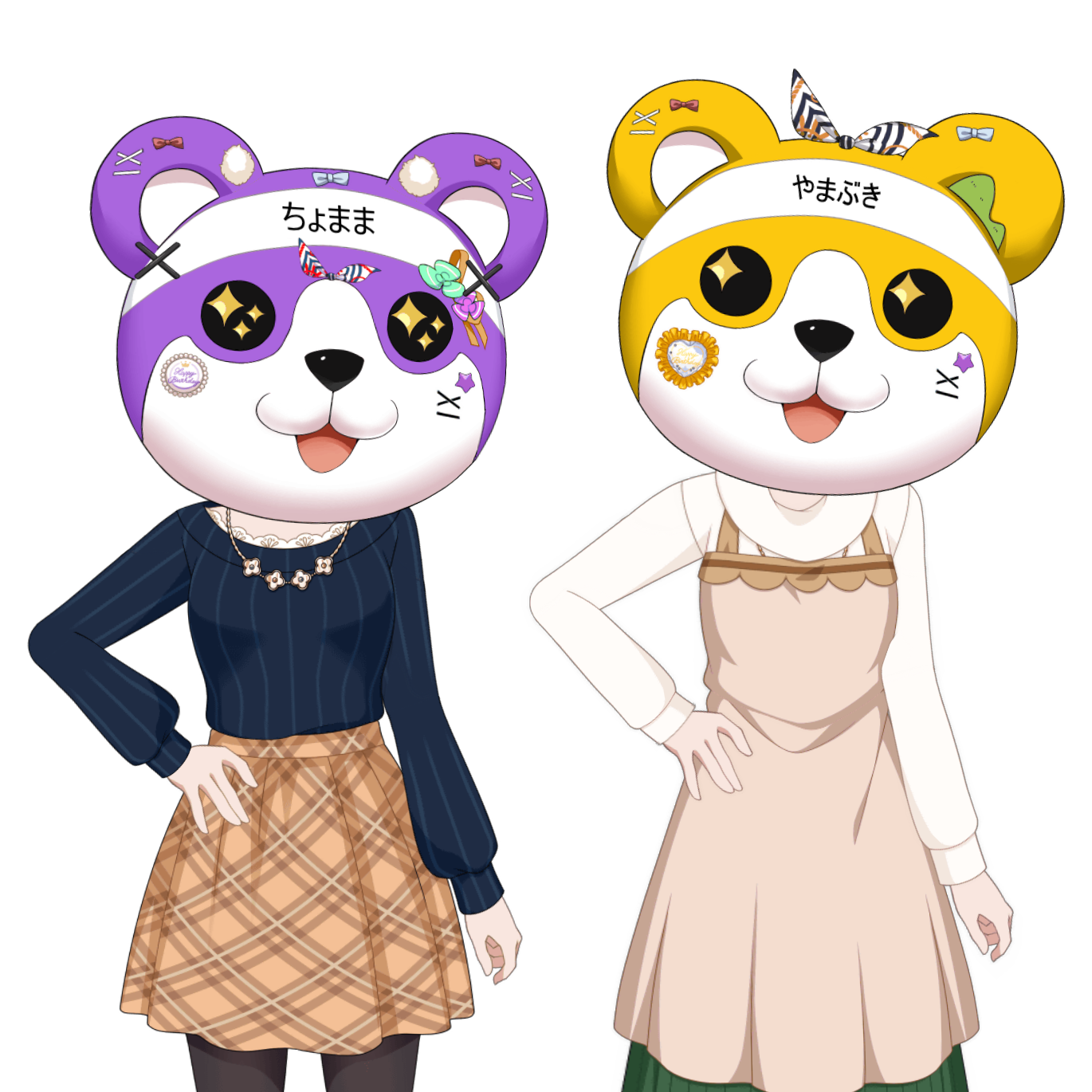   Happy Thanksgiving in USA!  

I made Saaya and Arisa Michelle, although I was about roleplay...